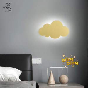 Đèn decor phòng ngủ màu vàng Bee Decor